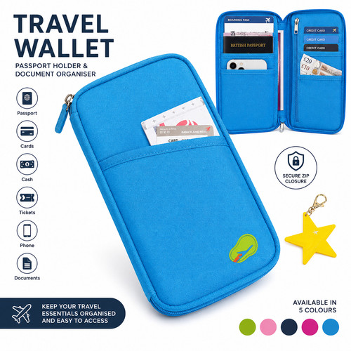 Portable travel wallet - portable,