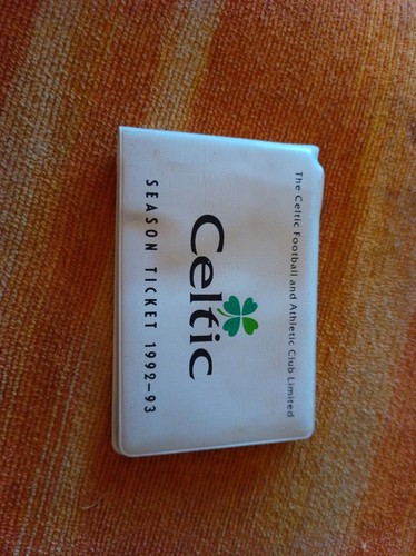Celtic season ticket wallet - fc,