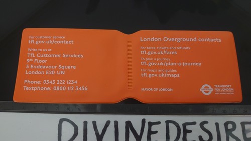 London overground oyster card - london,