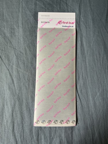 First bus ticket wallet - first,