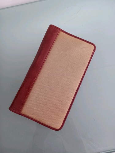 Large real leather canvas - &,