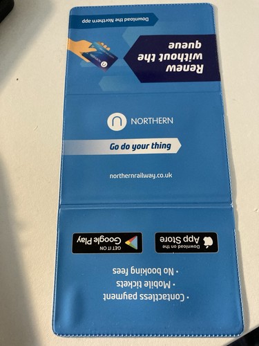 Northern rail railcard ticket - rail, railcard/ticket