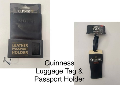 Guinness leather passport - guinness,
