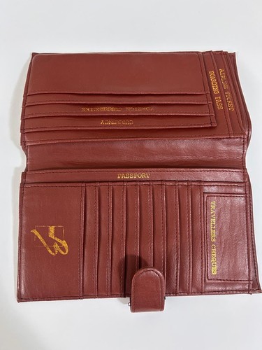 Vintage genuine leather travel - genuine,