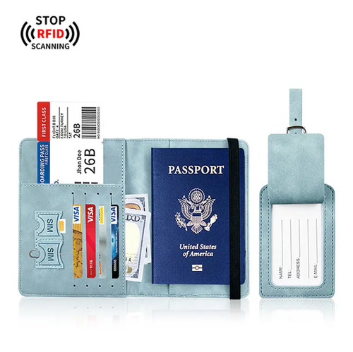 Passport holder luggage tag - passport, &