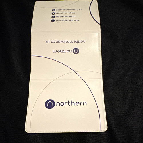 Northern trains ticket holder - trains,