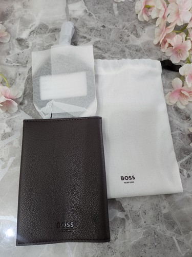 Hugo boss brown passport - boss,