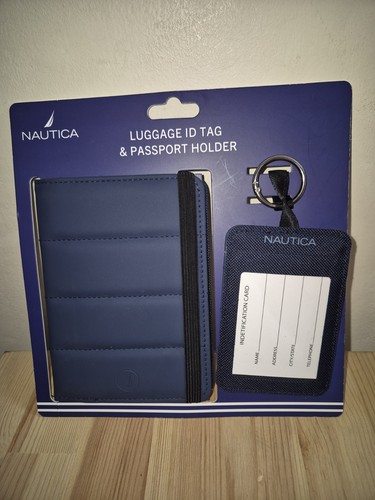 Luggage tag and passport - tag,