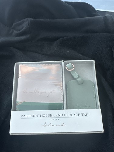 Passport holder and luggage - holder,