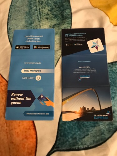 Train company ticket - x2,