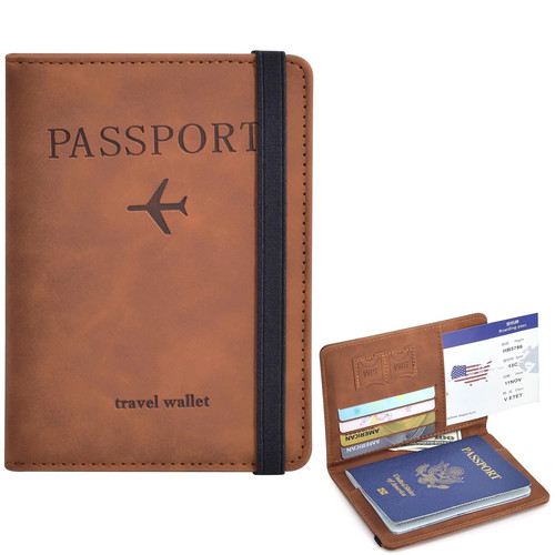 Passport holder rfid blocking - passport,