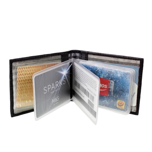 Real leather travel card - leather,