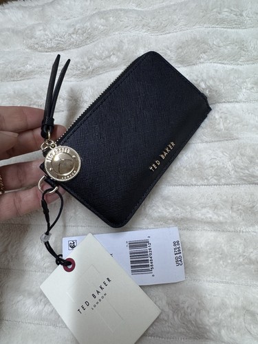 Ted baker black purse wallet - black,