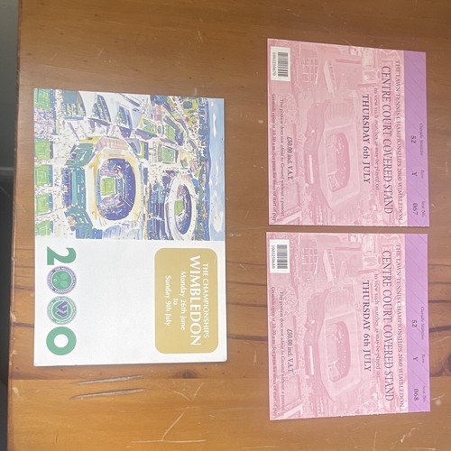 Wimbledon 2000 souvenir - wimbledon,