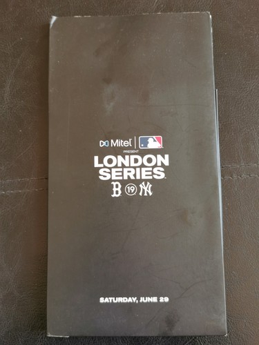 2019 mlb london series - 2019,